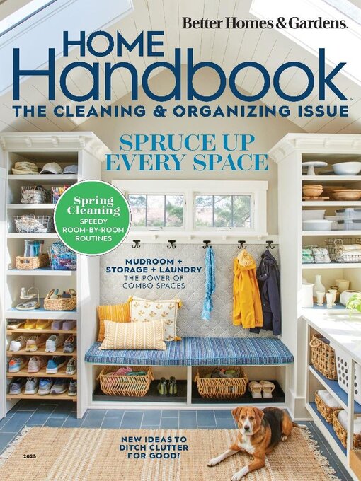 Title details for Better Homes & Gardens Home Handbook: The Cleaning & Organizing Issue by Dotdash Meredith - Available